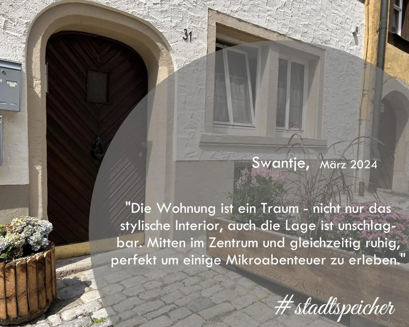 #Stadtspeicher - Gruener Stern Das Apartment Mitten In Der Altstadt Rothenburg ob der Tauber